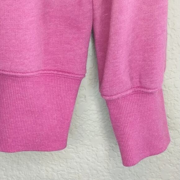 Lou & Grey Purple Pinky-Peach Dip Dye SOFT Pullover Sweatshirt S - Picture 5 of 15